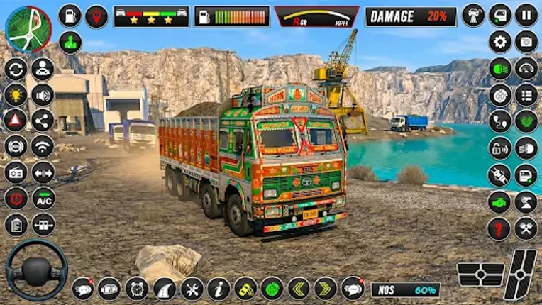Indian Offroad Truck Sim 3D Image
