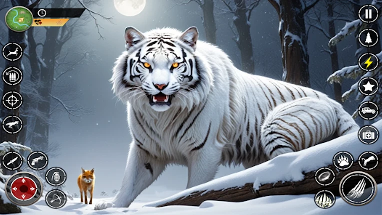 Snow Tiger Family Simulator 3D Image