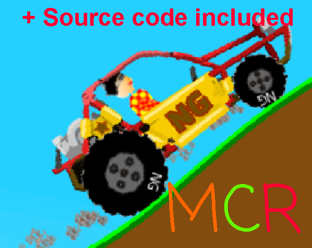 Games like Hill Climb Racing + gamemaker source