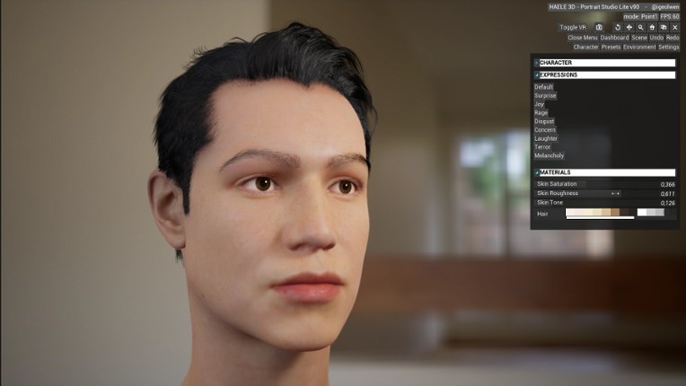 HAELE 3D - Portrait Studio Lite - Drawing References screenshot