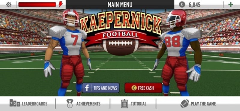 Kaepernick Football Image