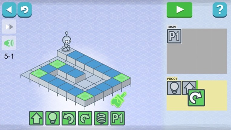 Lightbot : Programming Puzzles screenshot