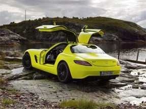 Mercedes-Benz SLS E-Cell  Puzzle Image