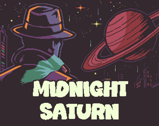 Midnight Saturn Image