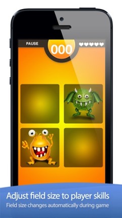 Monster Hunt - Fun logic game to improve your memory screenshot