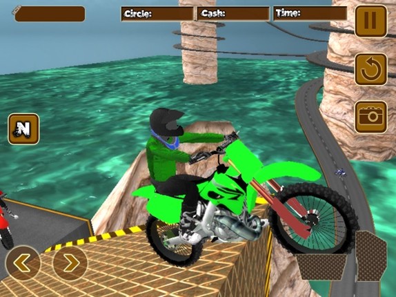 Motocross Stunt Bike Racing Image