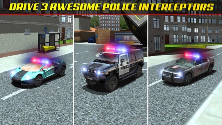 Police Chase Traffic Race Real Crime Fighting Road Racing Game screenshot