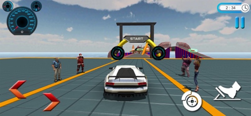 Ramp Car Racing Game screenshot