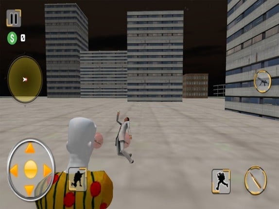 Scary Clown Crime Gang Attack screenshot