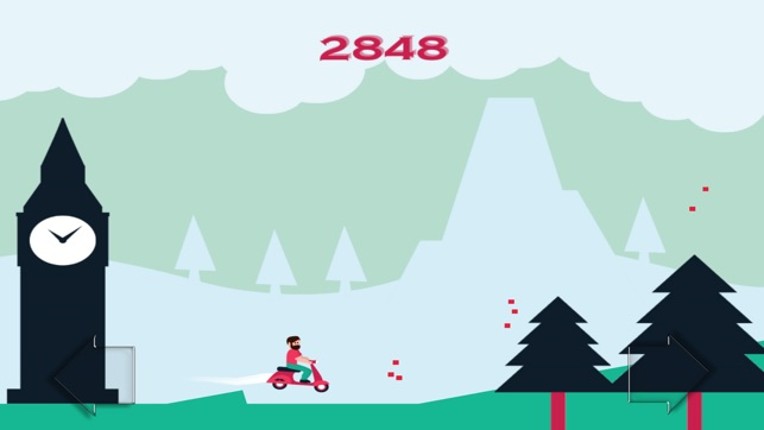 Scooter Rush - Uphill Climbing Bike Race screenshot