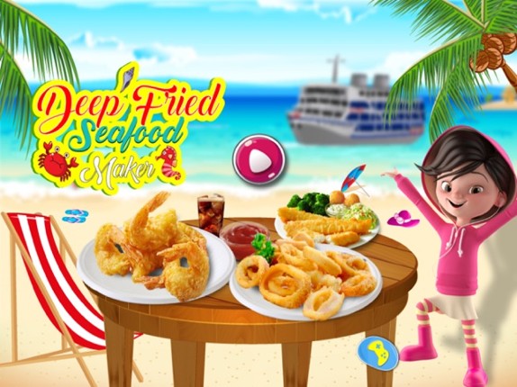 Seafood Deep Fry Maker Cook - A Fast Food Madness screenshot