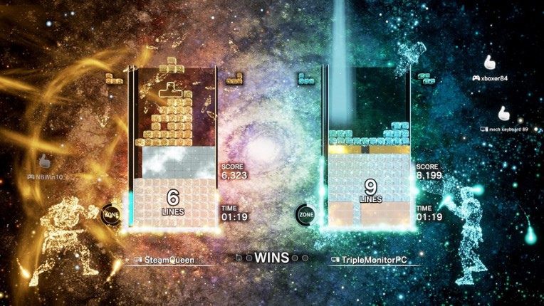 Tetris Effect screenshot
