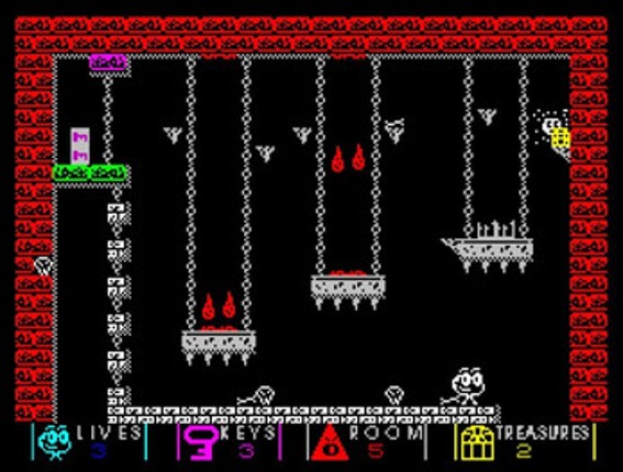 The Pyramid (ZX Spectrum 128k) screenshot