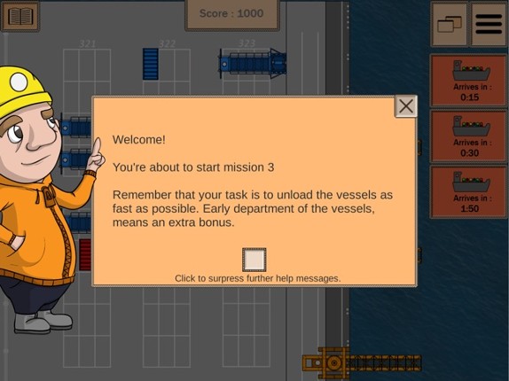 Yard Crane Scheduler screenshot