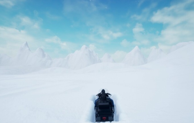 ポーラー エクスプローラー: 北極への VR そり遊び screenshot