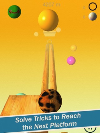 Beasty Ball Mania - A 3D Physics Based Endless Runner / Platformer Marble Rolling Dash screenshot
