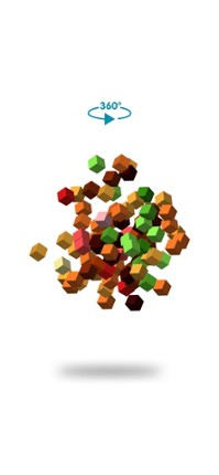 Cube Crowd - 3D brain puzzle - screenshot