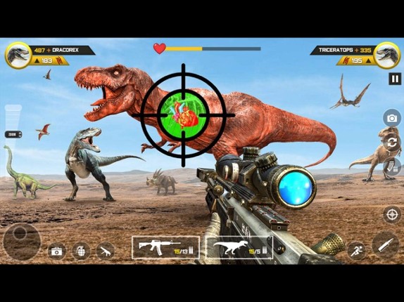 Dinosaur FPS Gun Hunting Games screenshot