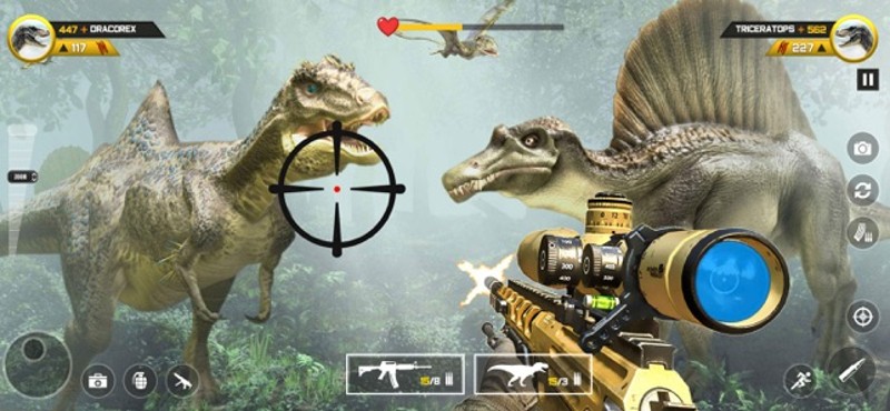 Dinosaur FPS Gun Hunting Games screenshot
