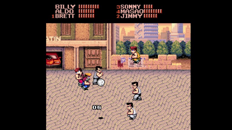 Double Dragon Dodgeball screenshot