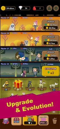 DungeonMon :Idle Merge Monster screenshot