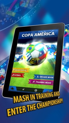 Free Kick - Copa America 2015 - Football FreeKick and Penalty shootout challenge screenshot