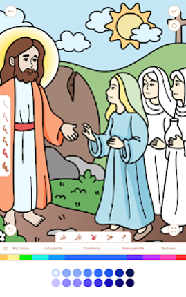 Cozy Bible: Coloring Games screenshot