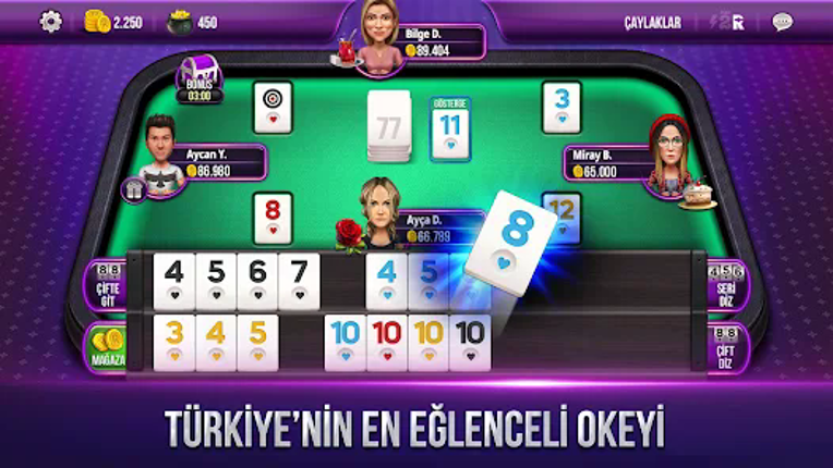 Rakkip Çanak Okey screenshot