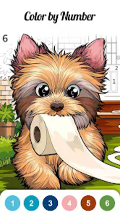 Calm Color—Zen coloring Game screenshot