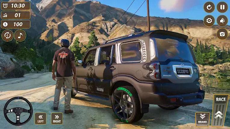 Jeep Game Offroad Thar Game screenshot