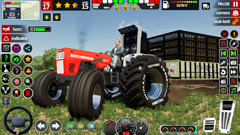 Indian Tractor Games Simulator screenshot