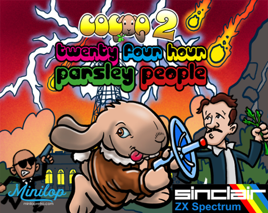 Cocoa 2: Twenty Four Hour Parsley People (ZX Spectrum) Game Cover