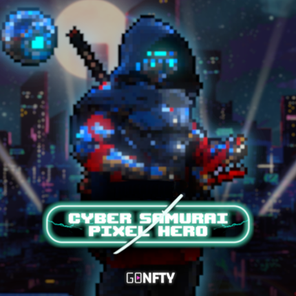 Cyber Samurai Pixel Hero Game Cover