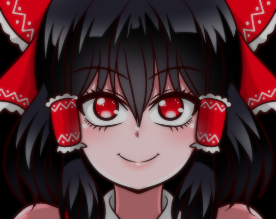 Hakurei Reimu Strip Game Image