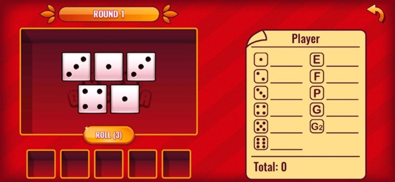 Generala screenshot