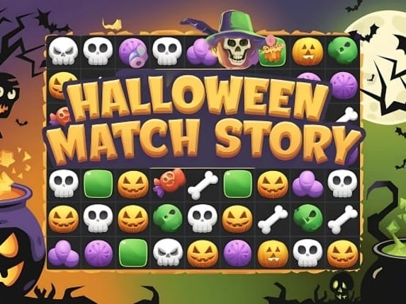 Halloween Match Story Game Cover