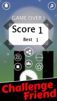Mr Cube Ninja Dashed Jumps - Jumping on Pillar Games Image