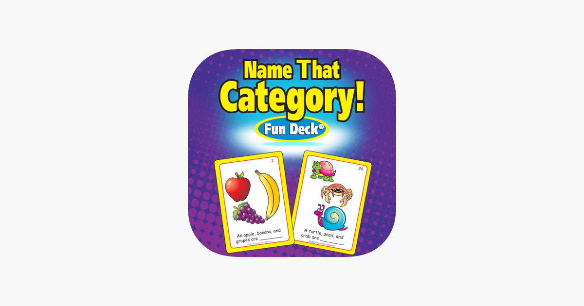 Games like Name That Category Fun Deck