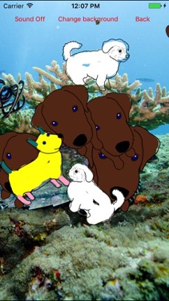 Puppy Dog Moves Coloring Book screenshot