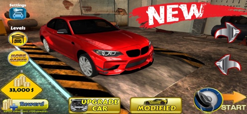 Realistic Car Parking City 3D screenshot