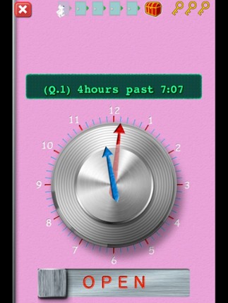 Safecracker in analog clock[Free] screenshot