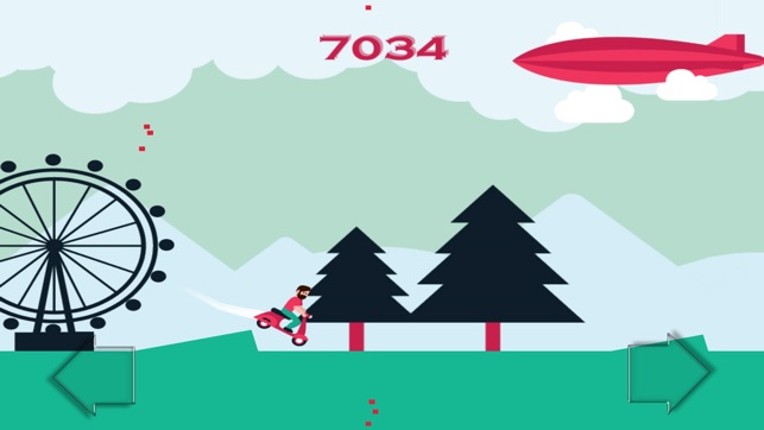 Scooter Rush - Uphill Climbing Bike Race screenshot