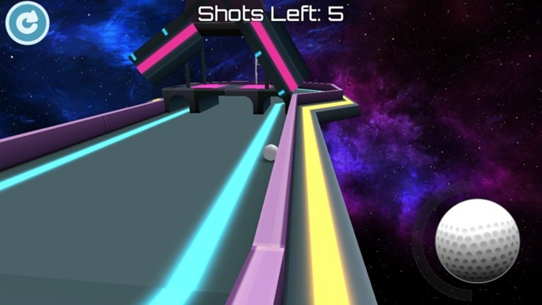 Space Golf 3D Image