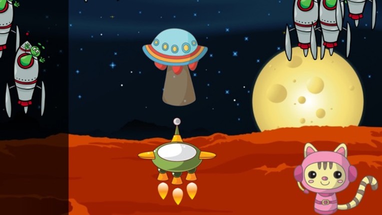 Space Puzzles for Toddlers : Discover the galaxy , the space and UFO ! FREE app Image