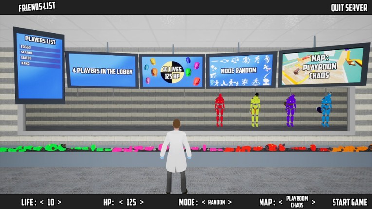 Test Dummy Takedown screenshot