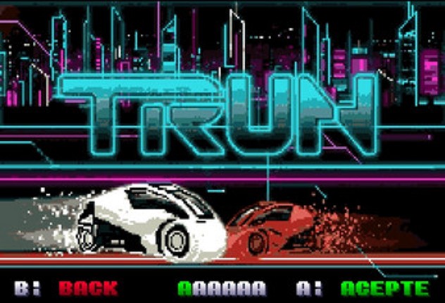TRUN (MSX) screenshot