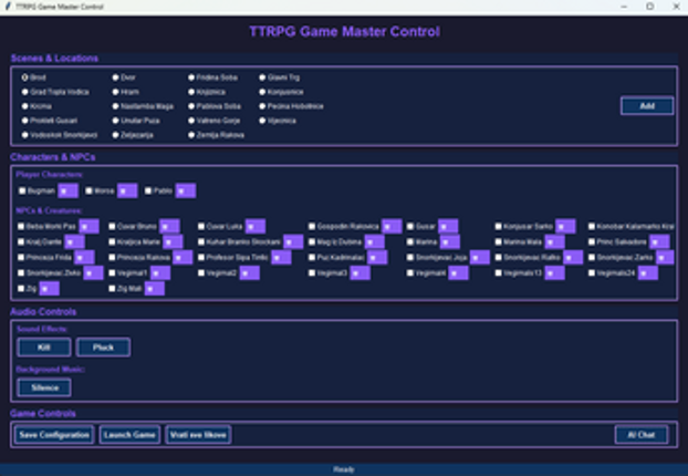 TTRPG Game Master Assistant Image