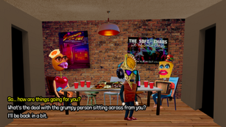 A Post-Apocalyptic Dinner Party in Purgatory with a Dysfunctional Polycule Image