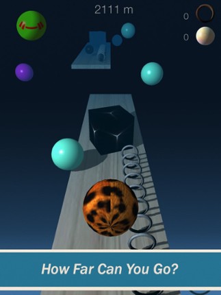 Beasty Ball Mania - A 3D Physics Based Endless Runner / Platformer Marble Rolling Dash screenshot