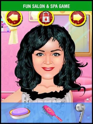 Celebrity Spa Salon & Makeover Doctor - fun little make-up games for kids (boys & girls) screenshot